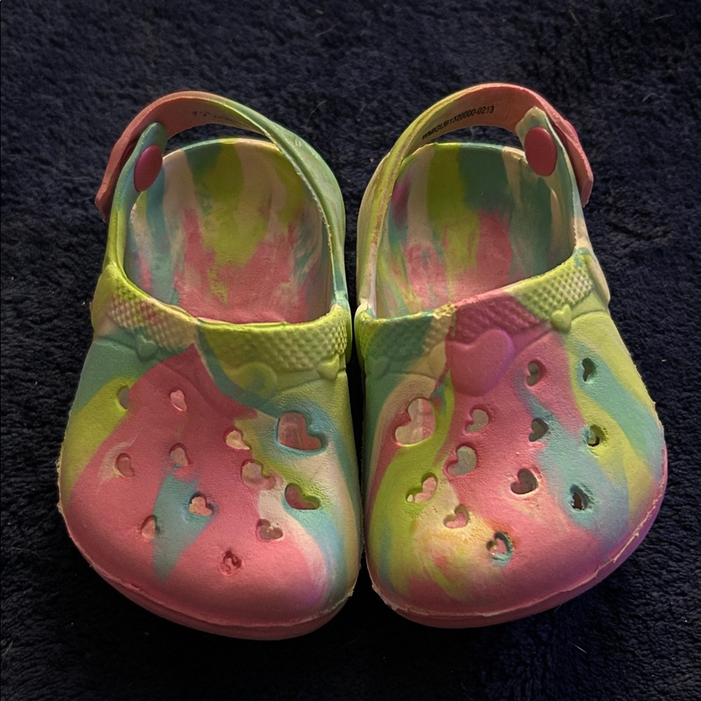Vibrant Multicolor Kids Clogs